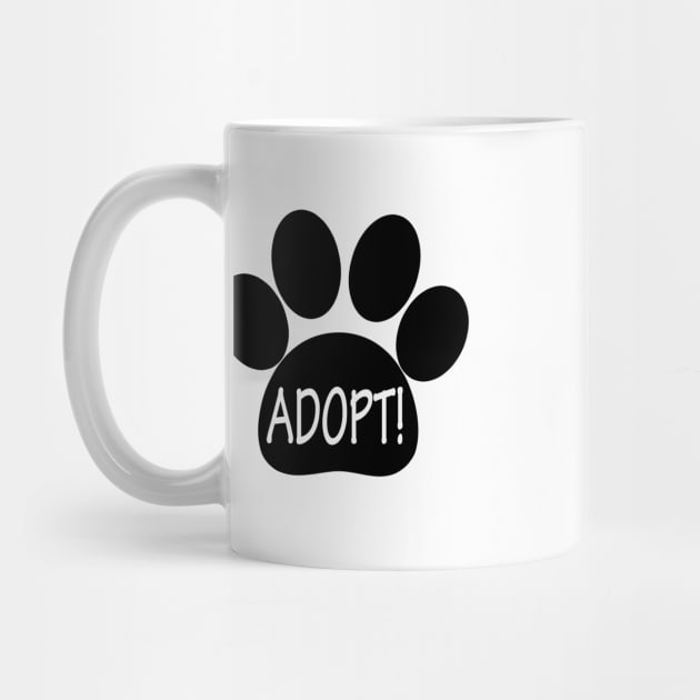 Adopt with Paw Print by PenguinCornerStore